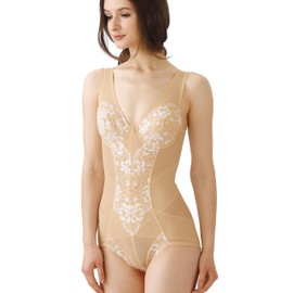 [Funny] Shapewear Bodysuit, Minus 10 Years Old, Silhouette, Postpartum Shaper, Women's Shaper, Front Zipper, Large Size, Soft Wire, Slimming, Underarm Flesh Posture, Fast-acting, Zipper Front Opening