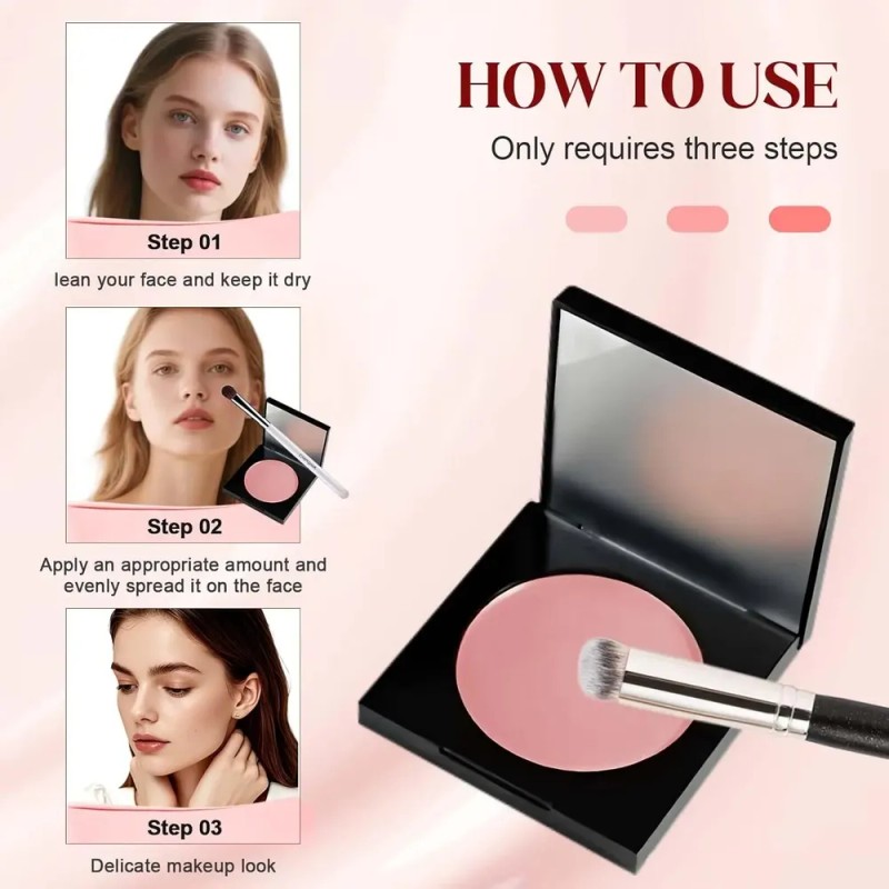 . Iluminador De Contorno De Ojos, Corrector Rosa Ligero '