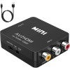 Unbranded 1080P Mini Composite AV RCA to HDMI CVBS Video