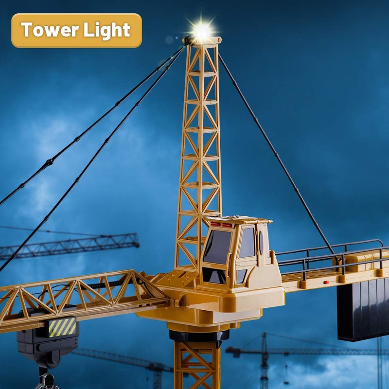 Mini Tudou RC Crane Toy,50.4 inch Tall 2.4GHz Remote Control