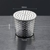 Laroal 3.5 Inch Gutter Downpipe Protector, 9 cm Stainless Steel