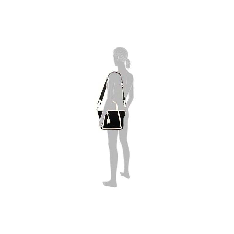 TOM TAILOR Suzi Women's Shopper Shoulder Bag Zip Small Black,