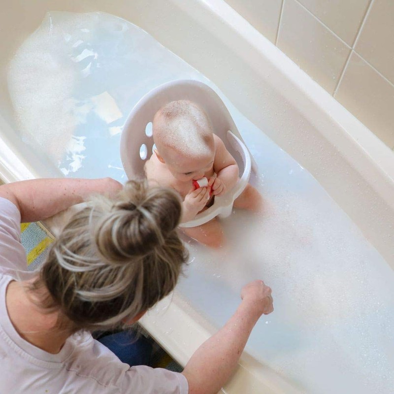 phil&teds Poppy Bath Seat, White