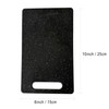 Vagocom 2Pcs Small Plastic Chopping Boards,Black Granite Color Cutting Board
