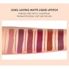 6 Pcs Velvety Matte Lip Gloss + lip Liner Set