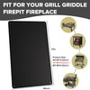 60 x 40 Inch Under Grill Mats for Outdoor Grill,