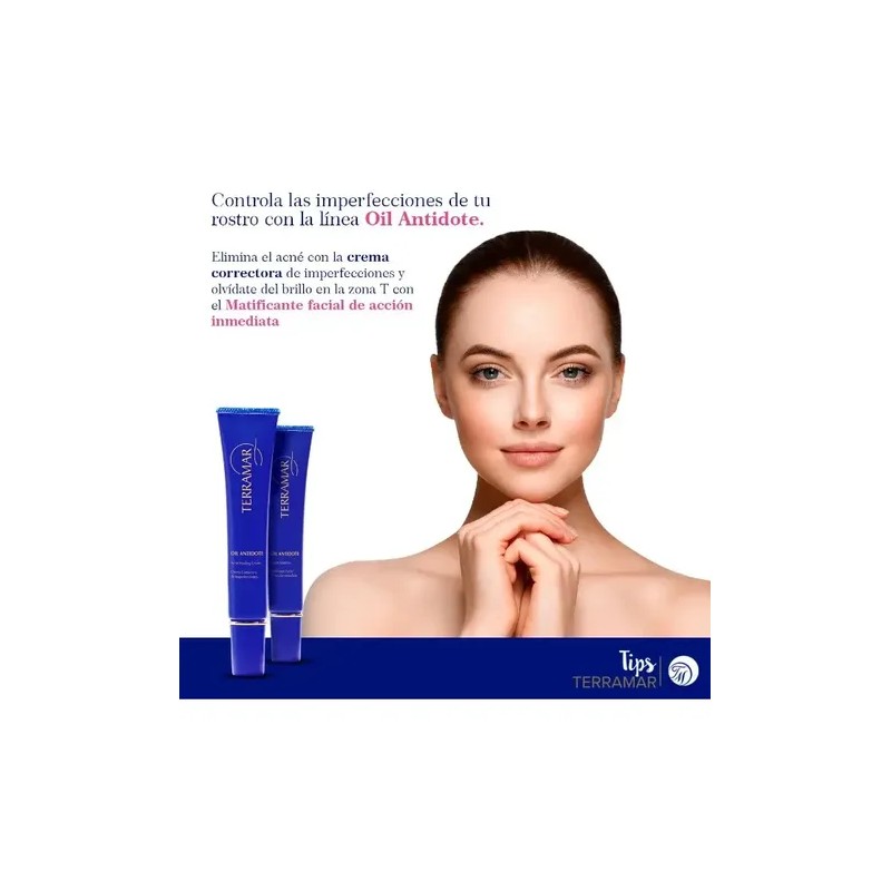 Crema Facial Correctora Focalizada Oil Antidote Terramar 20g