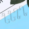 100pcs Ornament Hooks Multi-Purpose Metal s shape Hook Christmas Ornament
