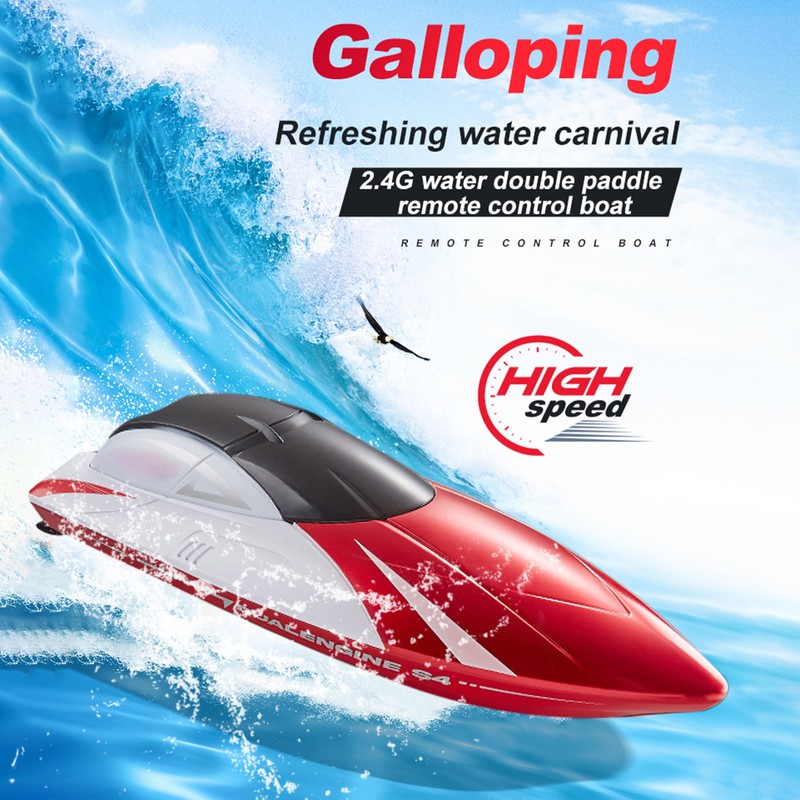 Remote Control Boat 2.4GHz Remote Control Ship Toy Gift for