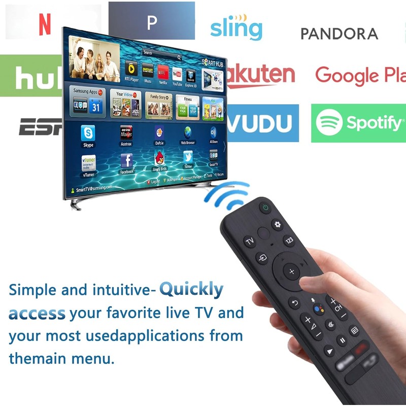 RMF-TX800U Voice Romote Replacement for Sony Remote Control for Smart