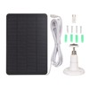 4 W Solar Panel for Security Cameras, DC 5 V