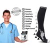 Physix Gear Calcetines de compresión para hombres y mujeres de