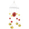 Baby Nursery Mobile Crib Hanging Mobile Decor with Honey Bee