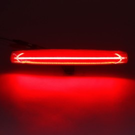 Mynoway LED 3rd Brake Light Replacement for Corvette C5 1997-2004, Smoked Lens High Mount Stop Light, Center High Mount Third Brake Light Replace OE 10253893