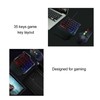 One Handed Keyboard Mouse Set Wired 35 Keys RGB Backlight