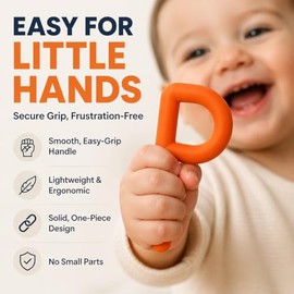 Chewy Tubes P' & Q' - Herramienta para masticar motor oral, segura, no tóxica, sin látex, masticar terapia duradera para dentición, desarrollo sensorial y del habla