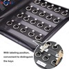 OFFIDIX Large Zippered Key Case,Leather Portable Key Cabinet, 40 Key