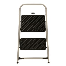 Cosco 2-Step Household Folding Step Stool, Gray