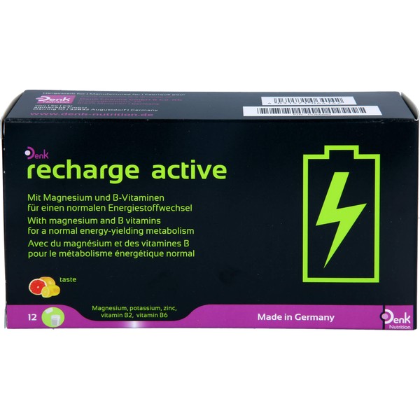 Nicht vorhanden Recharge Active Denk, 12X6 g PUL