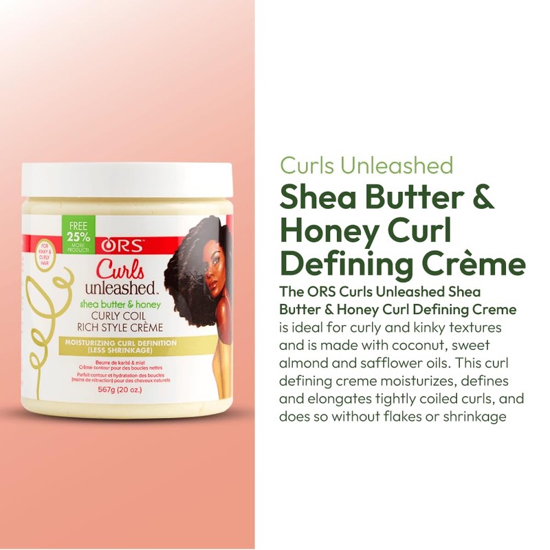 Curls Unleashed Style and Maintenance Shea Butter and Honey Curly