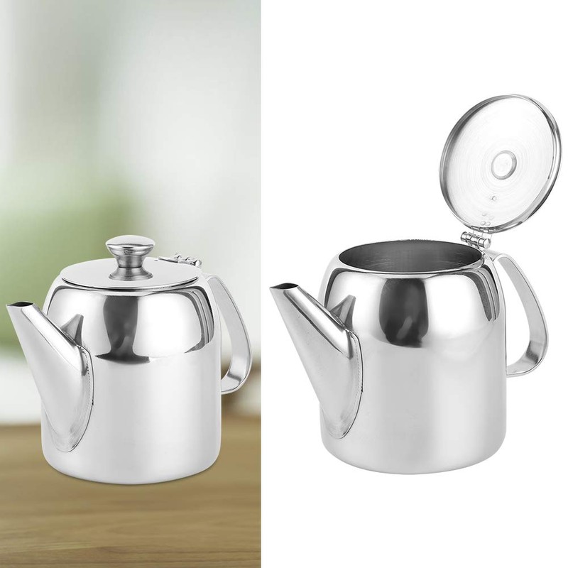 Tetera de acero inoxidable, hervidor de agua fría de cocina,