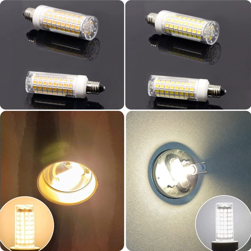 HXWY E12 LED Bulb 7W Equivalent to 75W Halogen, Dimmable