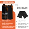 illusion Extra Large Microfibre Towel (80x180 cm) – Compact, Lightweight