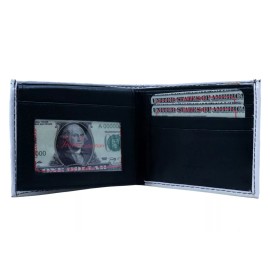 Honeywingz I am a Millionaire $$$ Leather Bi-Fold Bifold Wallet
