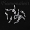 Framendino, 10 Pack White Drill Pen Tips Plastic Replacement Heads