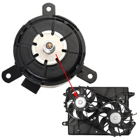 92191945 Engine Cooling Fan Motor Compatible with Pontiac G8 2008-2009 Compatible with Chevy Caprice 2011