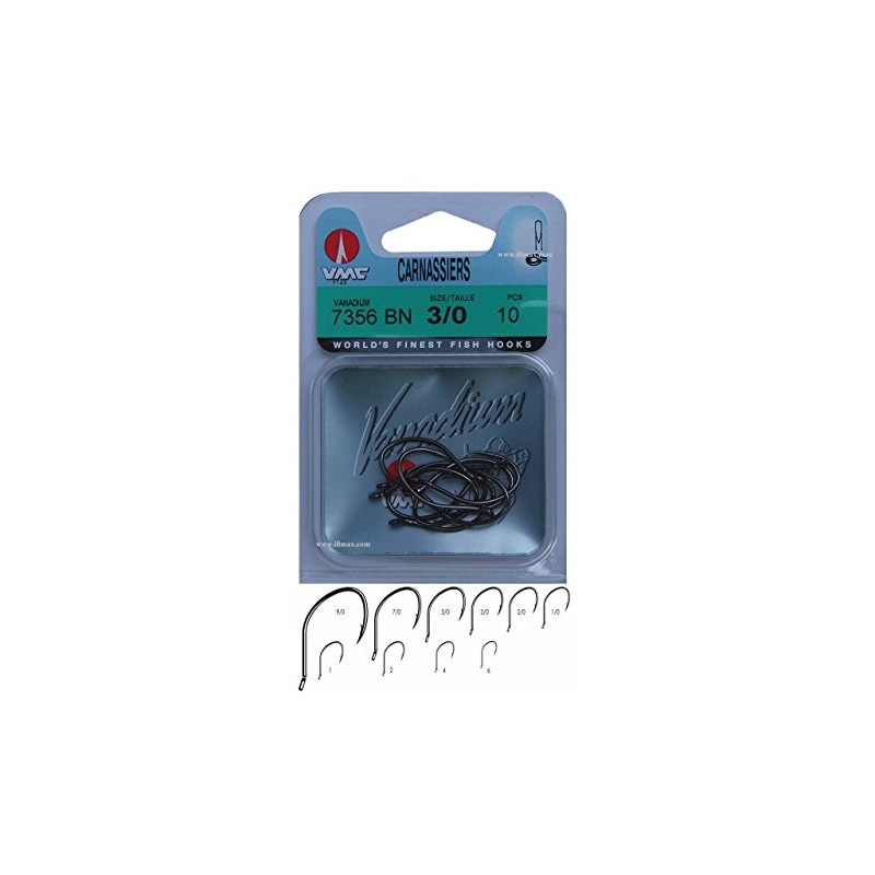 VMC PREADTOR HOOK 7356 - by 10, N°2/0