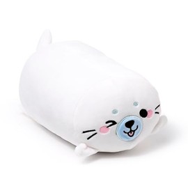 Puckator Squidglys Adoramals Kai the Seal Plush Toy - Plushies Cute Animal Baby Newborn Kids Toys Stuff Gifts Gift For Girlfriend Cuddly Stuffed Toy Plushie