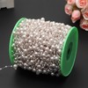 Hoshisea 60 Meters Pearl Ribbon, Bead Cord with Fishing Line,