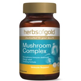 Herbs of Gold Mushroom 5 Complex 60caps