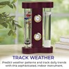 Desktop Combo Weather Station | Galileo Thermometer | Precision Quartz