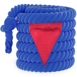 Thadavo Tug of War Rope for Kids and Adults, Field Day Outdoor Lawn Yard Family Reunion Birthday Party Game, Outside Camping Picnic Games, Backyard Carnival for Team Building Activities, Blue 20FT