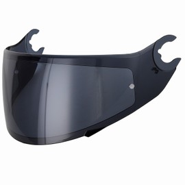 Everalo Compatible with Shark Skwal 2 Visor - Spartan - Spartan 1.2 - Skwal - D Skwal - Helmet Visor VZ160 VZ165 Compatible - Pinlock Ready (Black 80%)