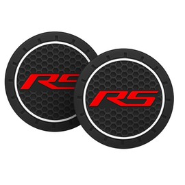 Annloysky Aooloysky 2PCS Car Cup Holder Coasters Interior Accessories, 2.75 Inch Universal Auto Anti Slip Cup Holder Insert Coasters