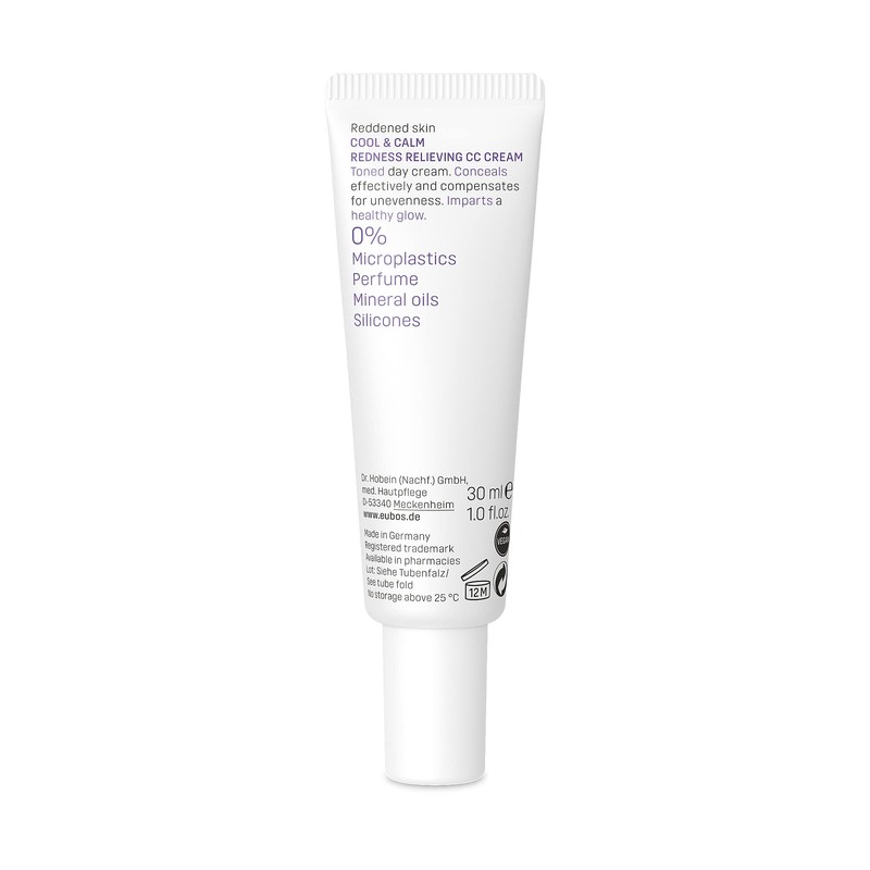 Eubos Cool and Clear Anti-Redness CC Cream Tinted Day Cream
