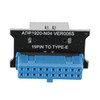 ieron USB 3.0 Front Mounted 19 Pin to 3.2 Type-C