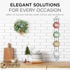 Tripar Augusta 4-Tier Vertical Black Cup and Saucer Plate Rack