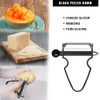 Magic Trio Peeler 3PCs, Kitchen Stainless Steel Peeler Set Food