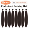 Braiding Hair 26 Inch 8 Packs Braiding Hair Pre Stretched