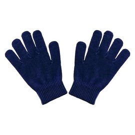 Motique Accessories Ladies Gloves Magic Knit Gloves for Women Solid Colors - Navy