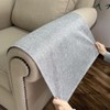 NOYOURS Couch Arm Covers, Anti-Slip Sofa Armrest Cover for Recliner,