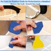 for 23-Piece Caulking Tool Kit, 3-in-1 Grout Removal Tool, Caulk