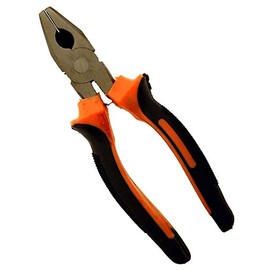 JEWEL TOOL 6" (15.2 cm) Drop Forged Steel Combination Pliers (Pack of 2) | Lineman's Best | Dual-Tone Comfort Grip | Robust Carbon Steel | Wire & Cable Mastery