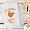 PLITI Chicken Kitchen Towel Chicken Lover Gift Chicken Mom Gift