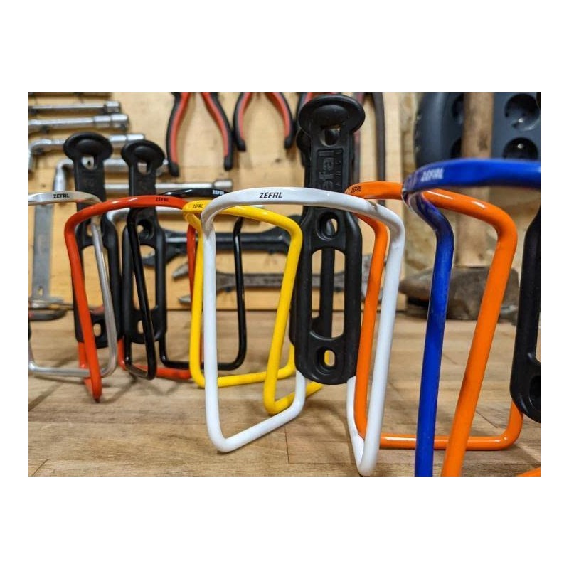 ZEFAL Pack of 2 Aluminium Plast 124 Bicycle Bottle Cages