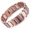 PLQ Copper Bracelet for Men, Solid Copper Magnetic Bracelets